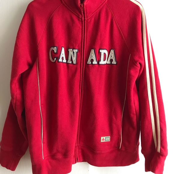 Red Canada Hoodie - Picture 2 of 2